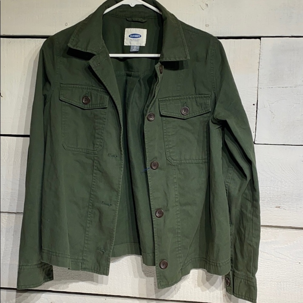 Army Green Utility Jacket size small